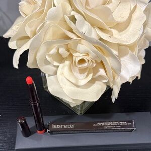 Laura Mercier Velour Extreme Matte Lipstick shade “On Point” Orange Red